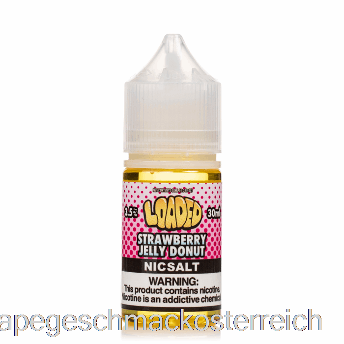 Erdbeergelee-Donut – Geladene Salze – Rücksichtslose Dämpfe – 30 Ml, 20 Mg Vape-Geschmack